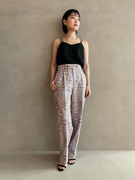 市川 瑠依子さん（レディース・163cm）の夏コーディネート