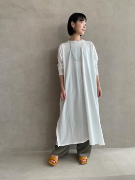 市川 瑠依子さん（レディース・163cm）の夏コーディネート