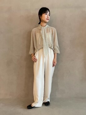 市川 瑠依子さん（レディース・163cm）の秋コーディネート