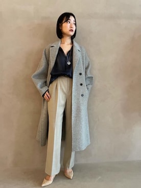 市川 瑠依子さん（レディース・163cm）の秋コーディネート