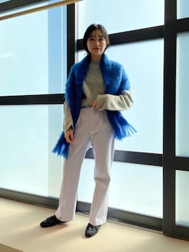 市川 瑠依子さん（レディース・163cm）の秋コーディネート