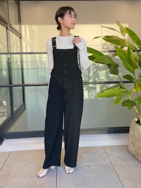 市川 瑠依子さん（レディース・163cm）の冬コーディネート