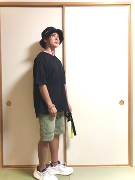 Newera ニューエラ アドベンチャーハット サファリハットを使った人気ファッションコーディネート Wear