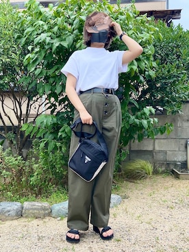 macyさん（レディース・160cm）の夏コーディネート