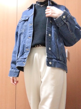 ちみ🍽さん（レディース・159cm）の冬コーディネート