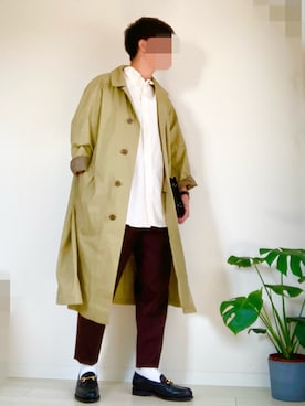 hasuさん（メンズ・173cm）の冬コーディネート