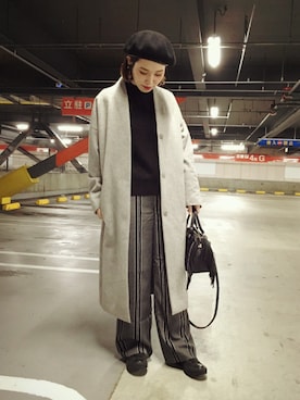 ヤスダさん（レディース・157cm）の冬コーディネート