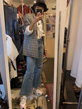 「Levis646」｜azumiさん（レディース・160cm）の秋コーディネート
