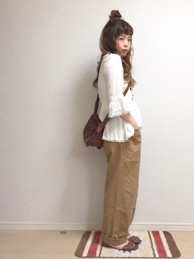 「on the couch（オンザカウチ）のアイテム」を使った、☆★gizmo★☆さん（レディース・159cm）の春コーディネート