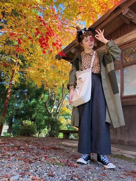 「RELAX（リラックス）のアイテム」を使った、☆★gizmo★☆さん（レディース・159cm）の秋コーディネート
