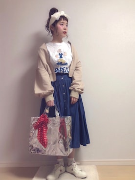 「アプレ部」｜☆★gizmo★☆さん（レディース・159cm）の春コーディネート