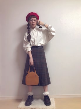 「MEZZO（メゾ）のアイテム」を使った、☆★gizmo★☆さん（レディース・159cm）の秋コーディネート