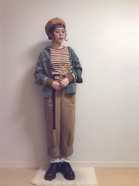 「on the couch（オンザカウチ）のアイテム」を使った、☆★gizmo★☆さん（レディース・159cm）の秋コーディネート