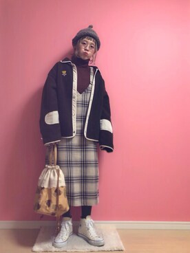 「Decorative（デコラティブ）のアイテム」を使った、☆★gizmo★☆さん（レディース・159cm）の冬コーディネート