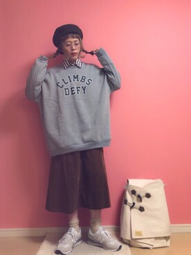 「PALM STROKE（パームストローク）のアイテム」を使った、☆★gizmo★☆さん（レディース・159cm）の冬コーディネート