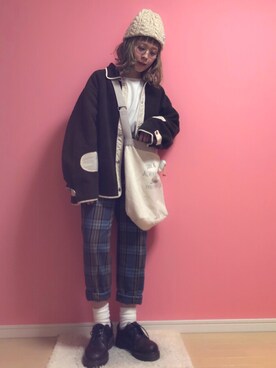 「Decorative（デコラティブ）のアイテム」を使った、☆★gizmo★☆さん（レディース・159cm）の冬コーディネート
