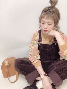 「MEZZO（メゾ）のアイテム」を使った、☆★gizmo★☆さん（レディース・159cm）の秋コーディネート