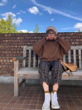 「Fleur-De-Lis（フラダリ）のアイテム」を使った、☆★gizmo★☆さん（レディース・159cm）の秋コーディネート