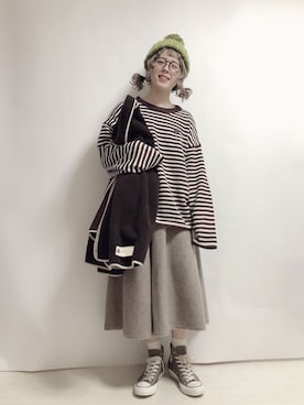 「Decorative（デコラティブ）のアイテム」を使った、☆★gizmo★☆さん（レディース・159cm）の冬コーディネート