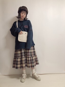 「CHAPS（チャップス）のアイテム」を使った、☆★gizmo★☆さん（レディース・159cm）の冬コーディネート