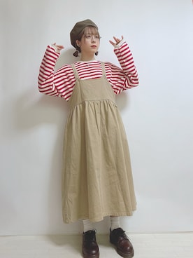 「Aco Design（アコデザイン）のアイテム」を使った、☆★gizmo★☆さん（レディース・159cm）の春コーディネート