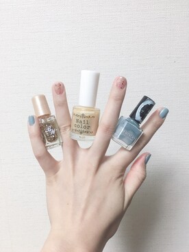 「アイテム（ハンドケア/ハンドクリーム、ブルー系）」を使った、凛さん（レディース・160cm）の秋コーディネート