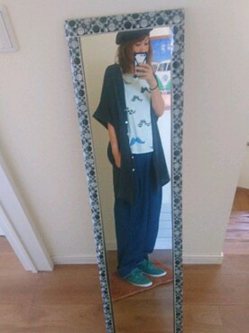 「MELROSE（メルローズ）のアイテム」を使った、manami💞さん（レディース・167cm）の夏コーディネート