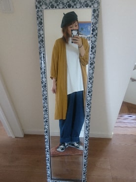 「ラフスタイル」｜「アイテム（その他アウター）」を使った、manami💞さん（レディース・167cm）の夏コーディネート