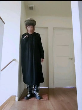 「RNA」｜「アイテム（シャツワンピース）」を使った、manami💞さん（レディース・165cm）の冬コーディネート