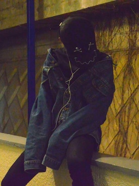 「Lee（リー）のアイテム（牛仔外套、ブルー系）」を使った、Kさん（メンズ・167cm）の春コーディネート