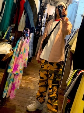 RIKUさんの「＜ROTHCO＞ COLOR CAMO BDU PANTS/パンツ」を使ったコーディネート