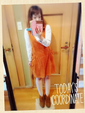 ユーリさん（レディース・152cm）の秋コーディネート