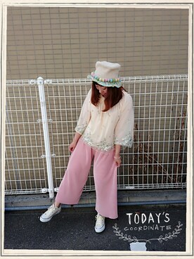 ユーリさん(レディース・152cm)の夏コーディネート