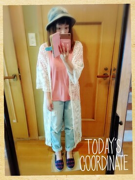 ユーリさん(レディース・152cm)の夏コーディネート