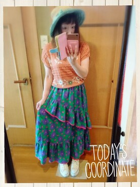 ユーリさん（レディース・152cm）の夏コーディネート