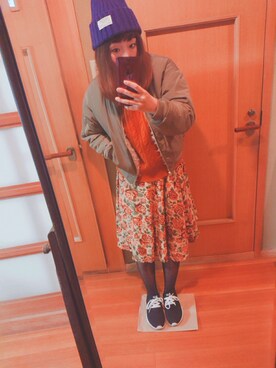 ユーリさん（レディース・152cm）の秋コーディネート