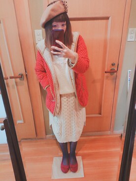 ユーリさん(レディース・152cm)の冬コーディネート