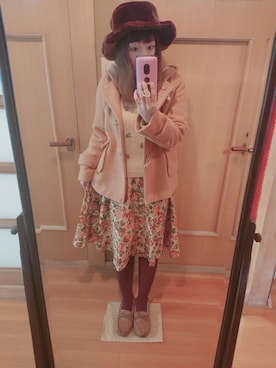 ユーリさん(レディース・152cm)の冬コーディネート