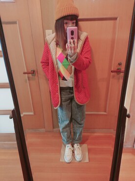 ユーリさん（レディース・152cm）の冬コーディネート