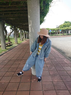 ユーリさん(レディース・152cm)の春コーディネート