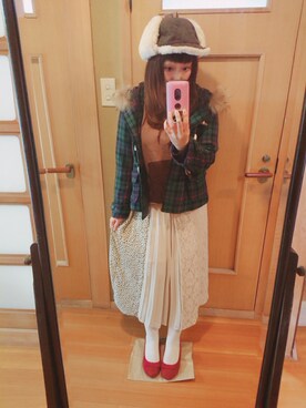 ユーリさん(レディース・152cm)の冬コーディネート