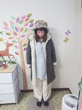ユーリさん（レディース・152cm）の冬コーディネート