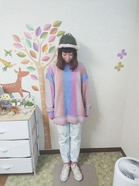 ユーリさん(レディース・152cm)の冬コーディネート