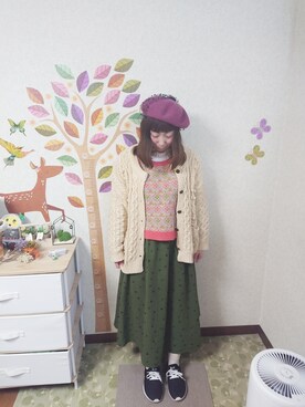 ユーリさん（レディース・152cm）の冬コーディネート