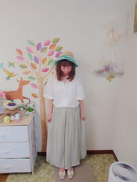 ユーリさん（レディース・152cm）の夏コーディネート