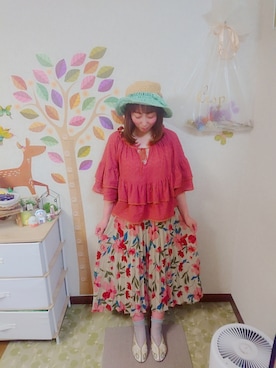 ユーリさん(レディース・152cm)の夏コーディネート