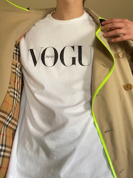 「fragment design（フラグメントデザイン）のアイテム（トップス）」を使った、もりたんさん（メンズ・185cm）の春コーディネート