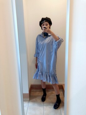 「amber（アンバー）のアイテム」を使った、cocowilderさん（レディース・163cm）の夏コーディネート