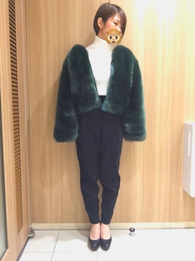 さるちゃわさん（レディース・160cm）の冬コーディネート