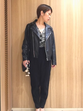 さるちゃわさん（レディース・160cm）の春コーディネート